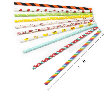 Disposable Paper straws drinks straws